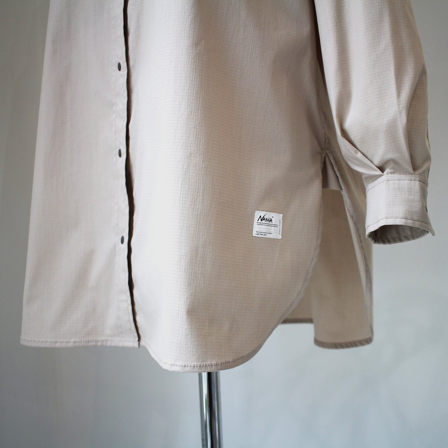 HINOC RIPSTOP CAMP SHIRT W(WOMEN) ヒノック リップストップ キャンプシャツ (レディース)