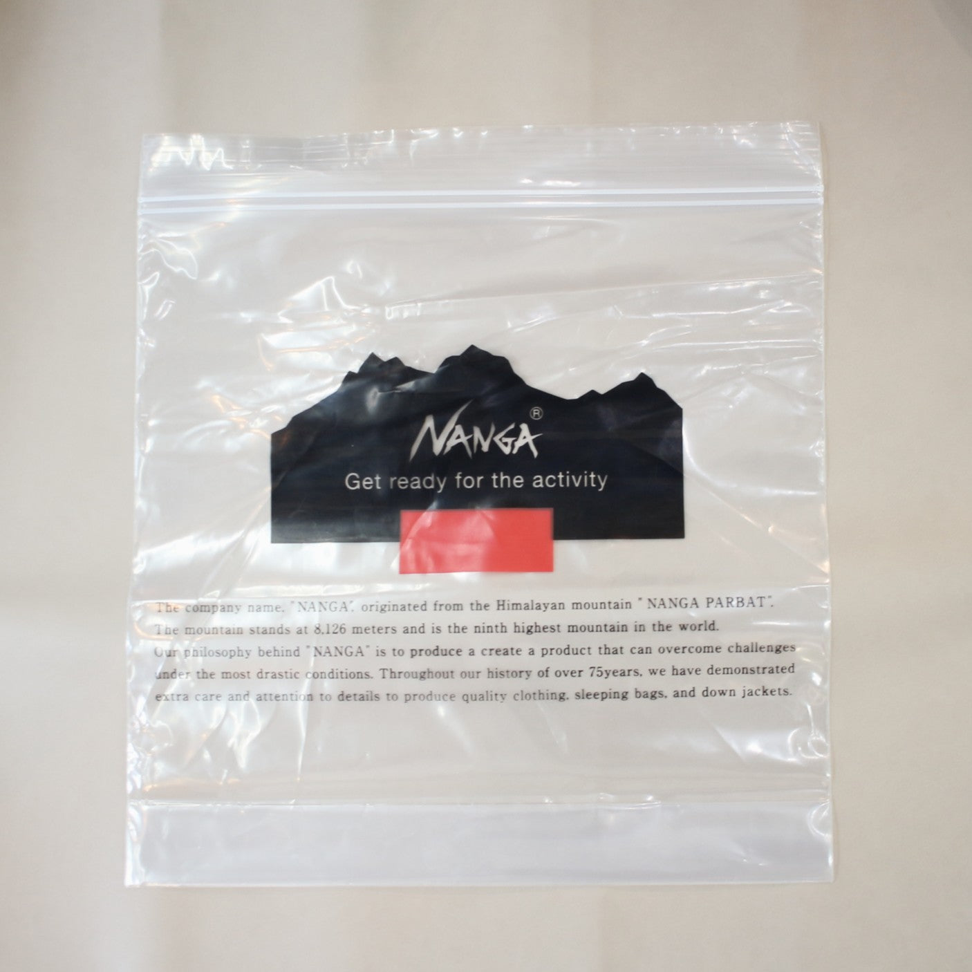 STORAGE AND FREEZER BAG( ストレージ アンド フリーザー バック)