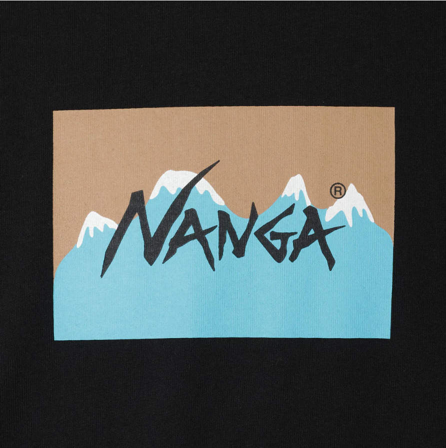 NANGA×Jerry Ukai ECO HYBRID NANGA LOGO TEE