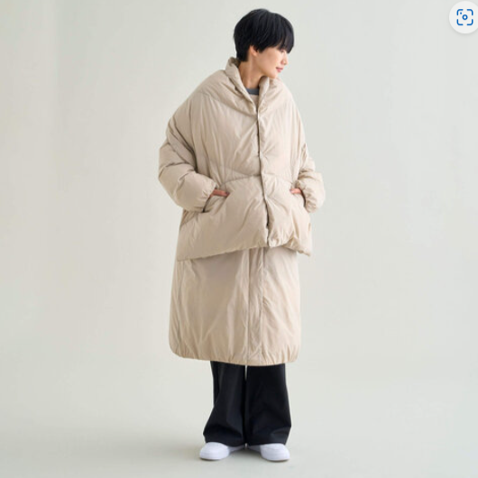 DOWN PONCHO MUFFLER(ダウンポンチョマフラー)