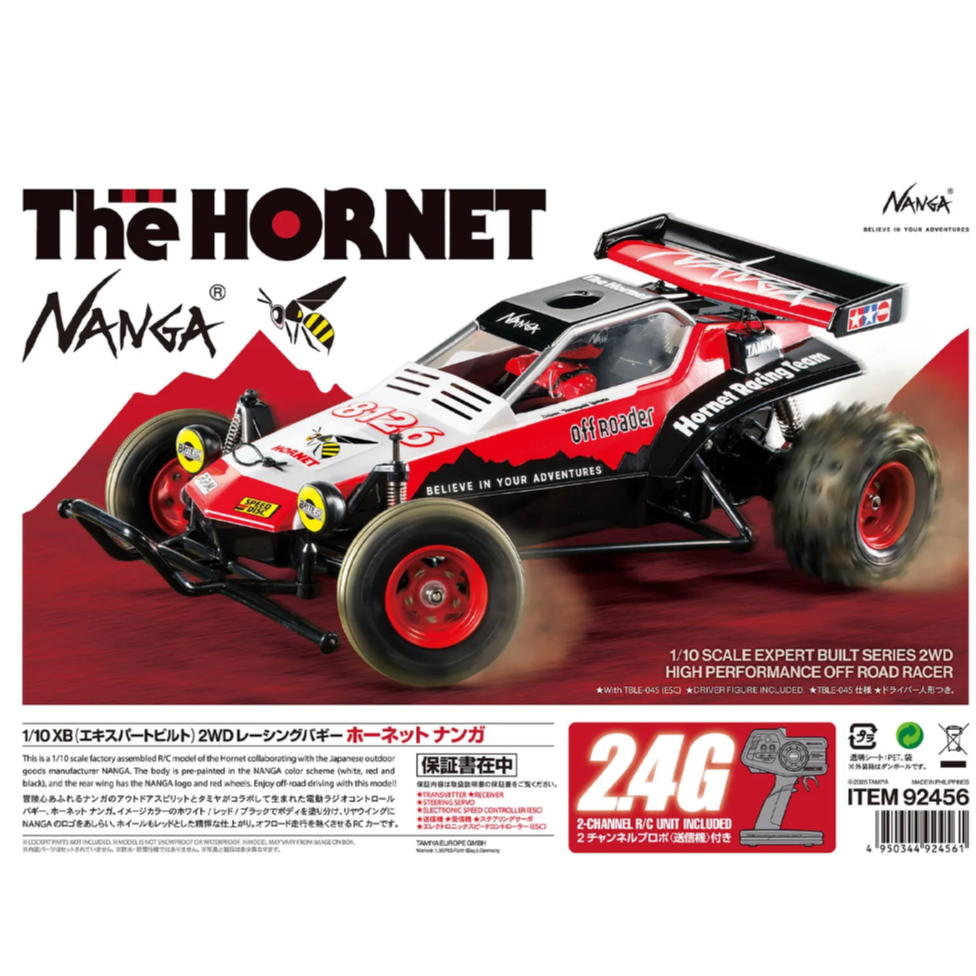 NANGA×TAMIYA 1/10 XB 2WD レーシングバギー ホーネット ナンガ