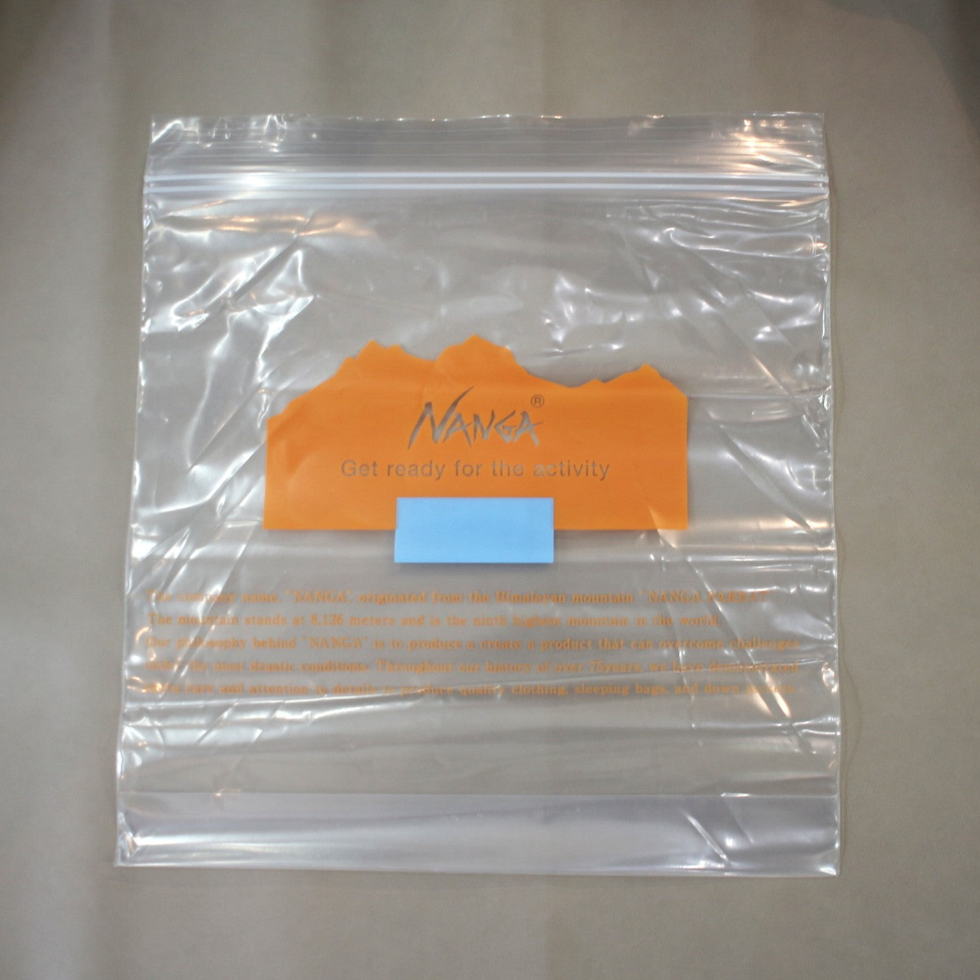 STORAGE AND FREEZER BAG( ストレージ アンド フリーザー バック)