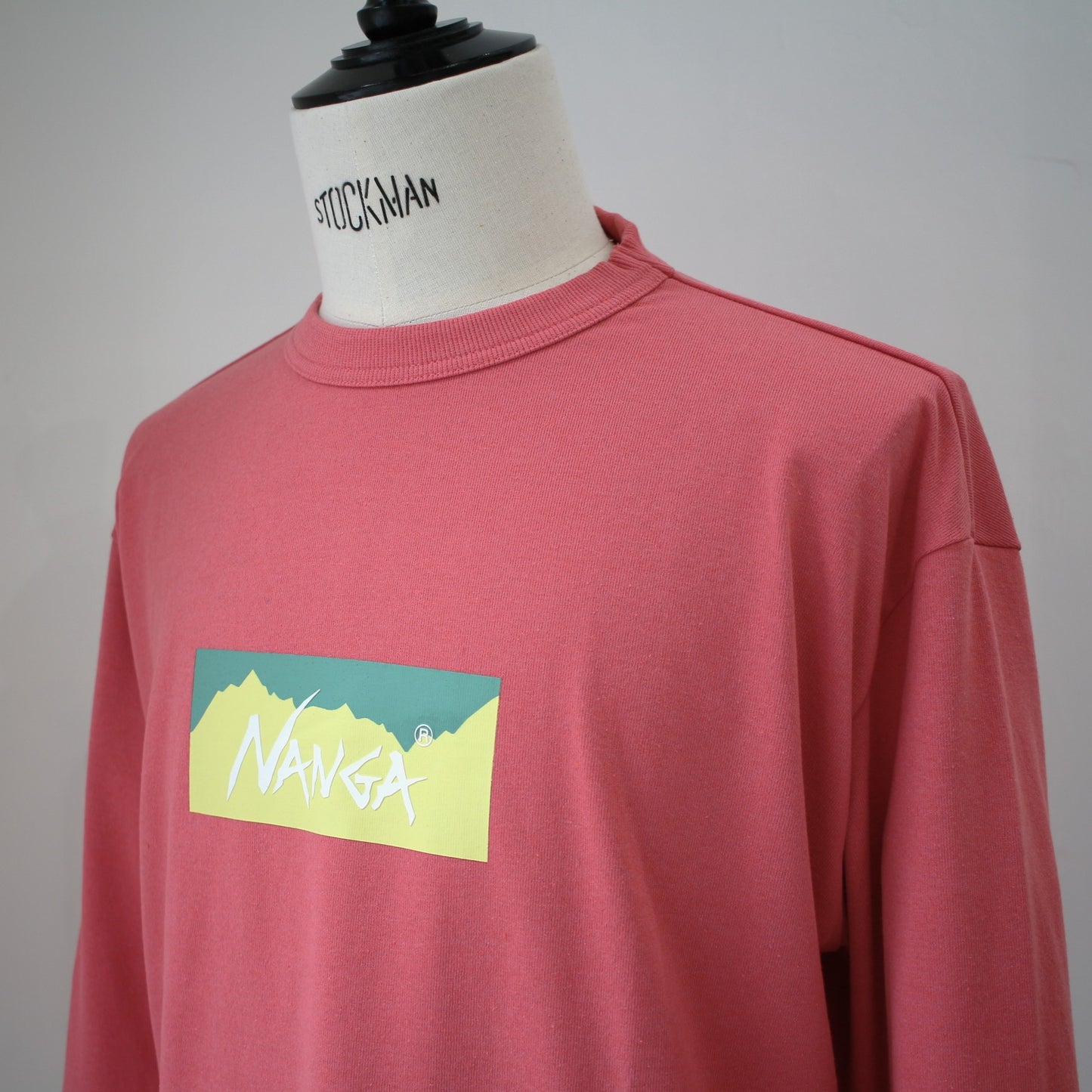 ECO HYBRID BOX LOGO L/S TEE(UNISEX)エコハイブリッドボックスロゴロングスリーブティー