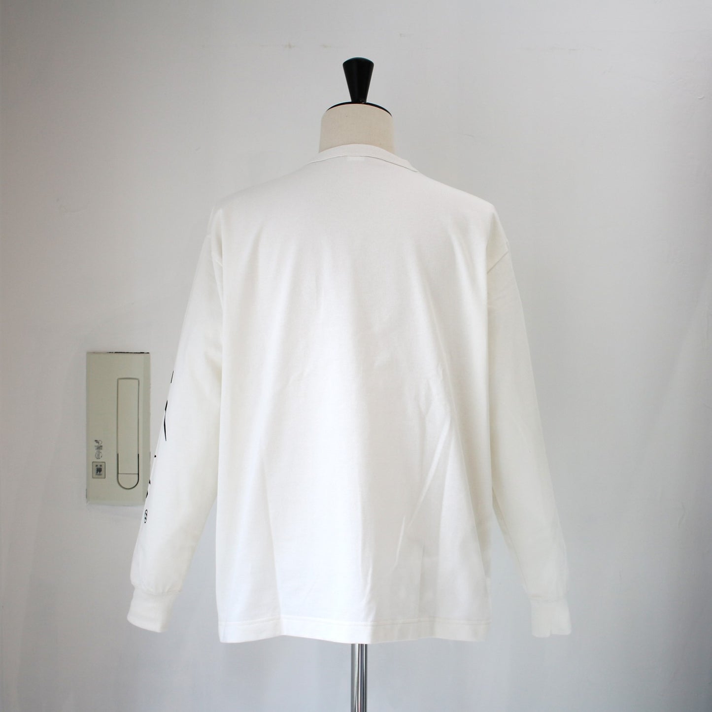 ECOHYBRID SLV LOGO L/S TEE(UNISEX) エコハイブリッド スリーブ ロゴ ロングスリーブティー