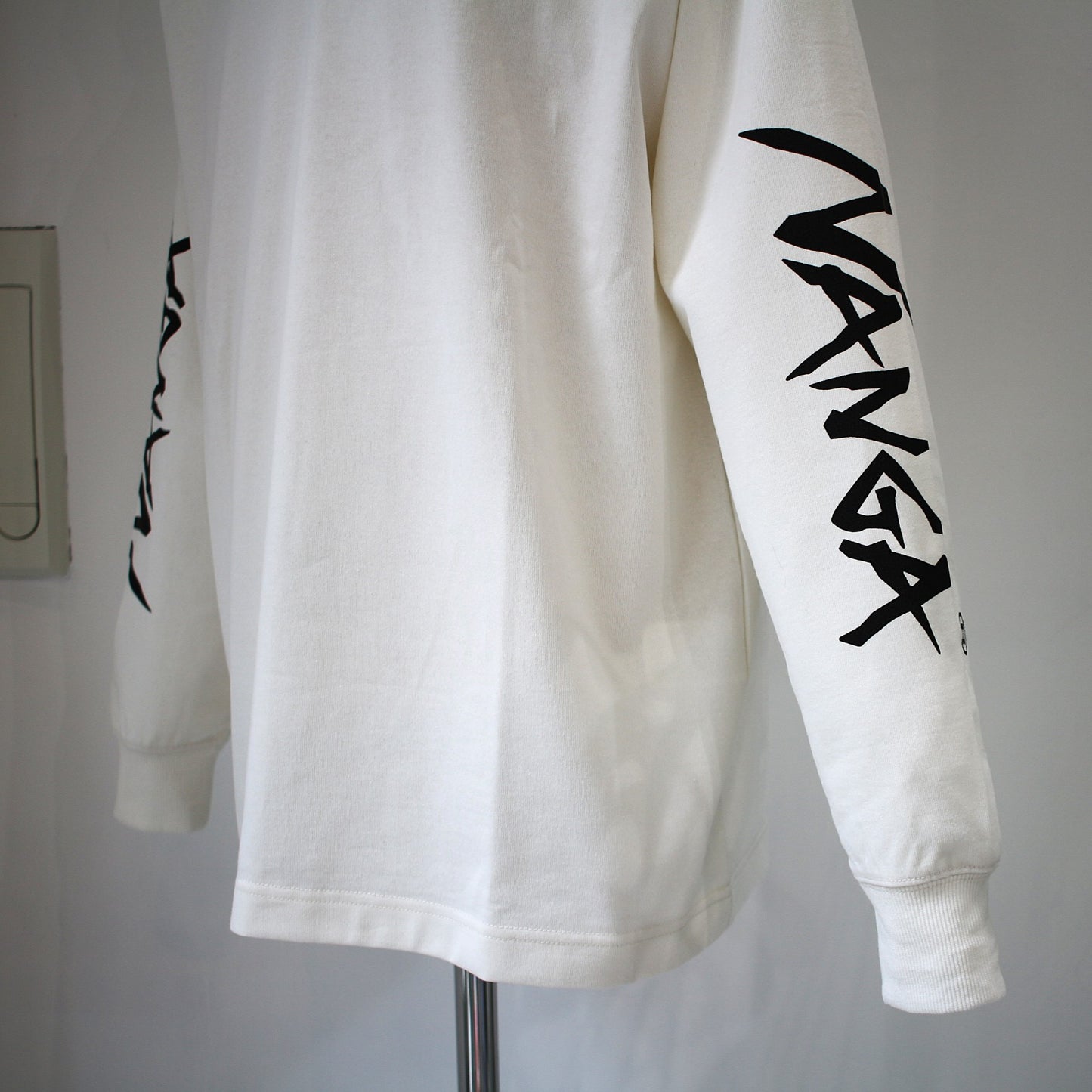 ECOHYBRID SLV LOGO L/S TEE(UNISEX)エコハイブリッドスリーブロゴロングスリーブティー