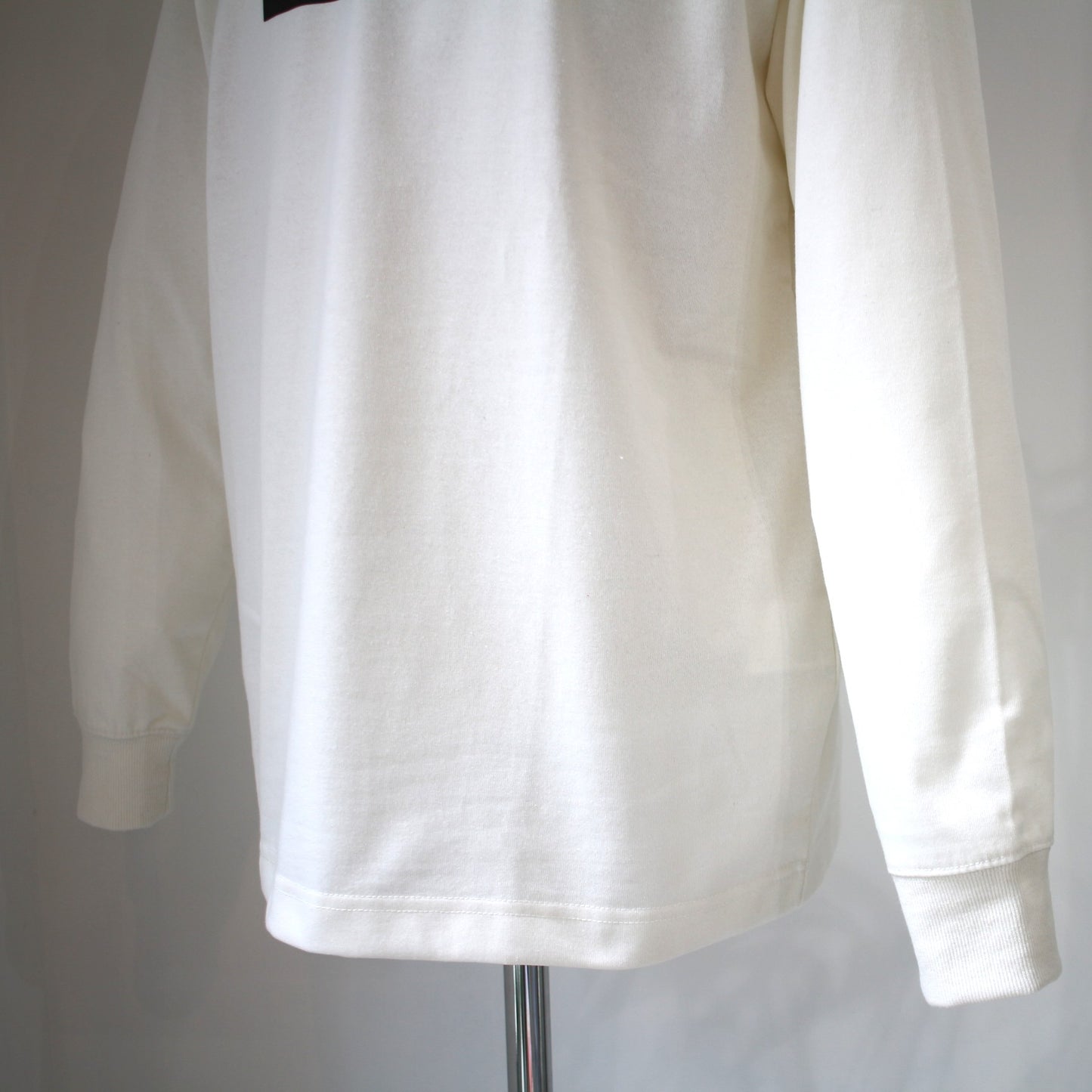 ECO HYBRID BOX LOGO L/S TEE(UNISEX)エコハイブリッドボックスロゴロングスリーブティー
