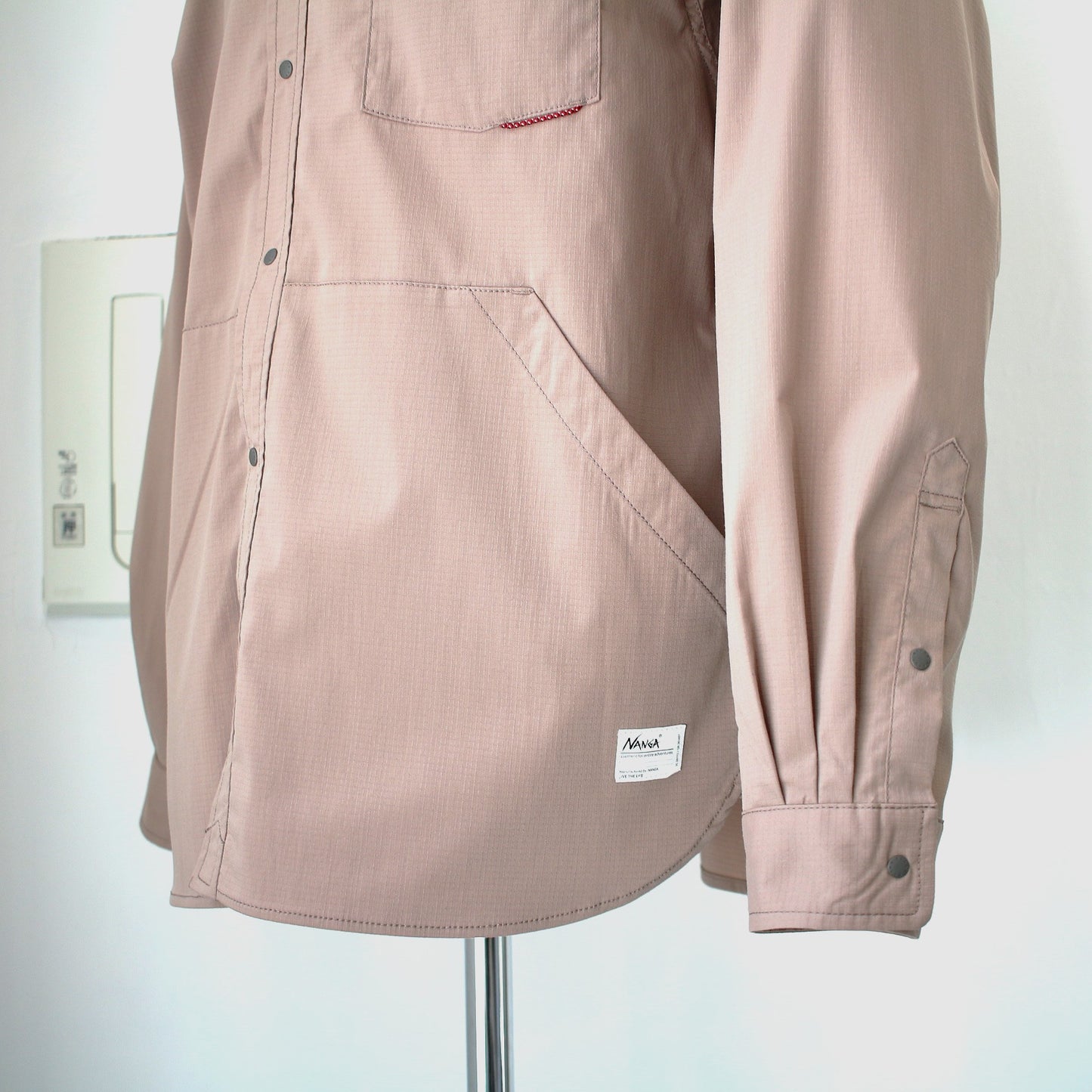 HINOC RIPSTOP UT SHIRT(MEN)ヒノック リップストップ ユーティリティ シャツ