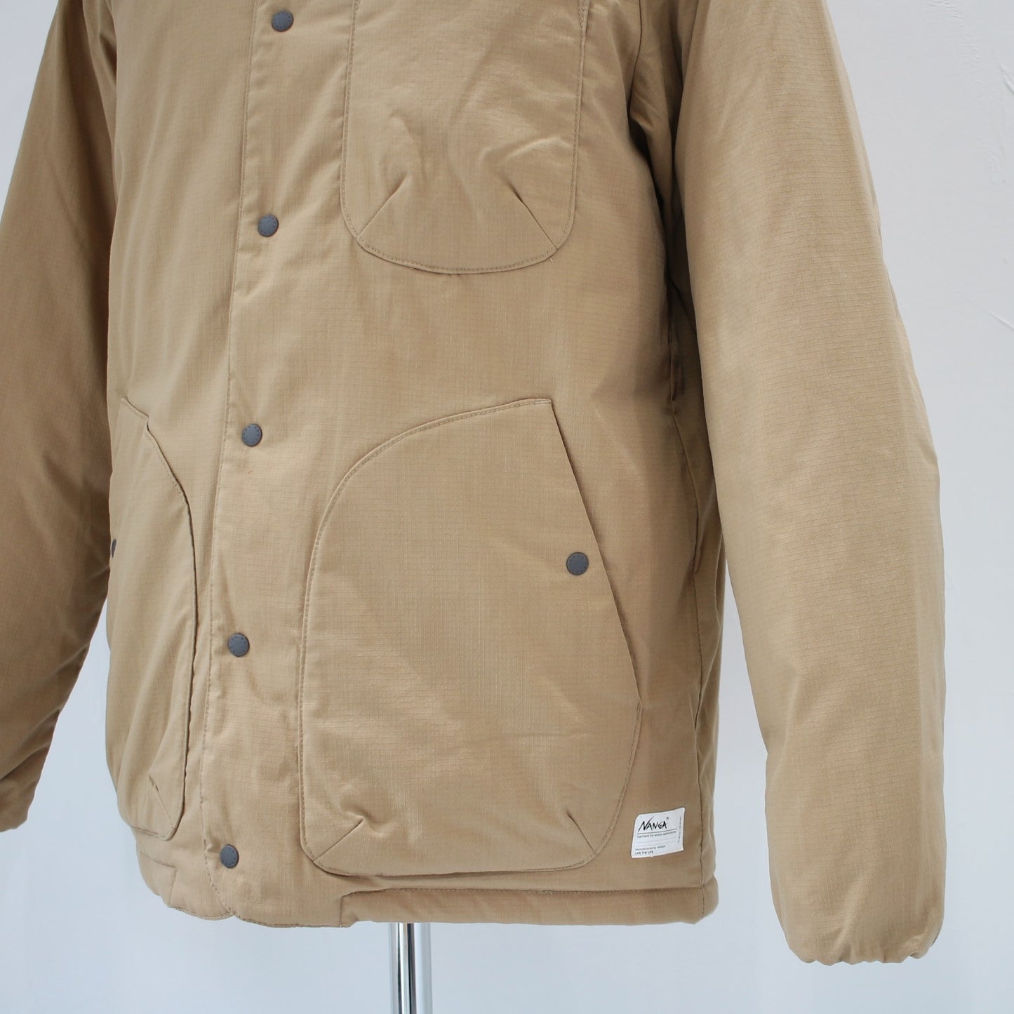 HINOC RIPSTOP INNER DOWN CARDIGAN(MEN)ヒノックリップストップインナーダウンカーディガン