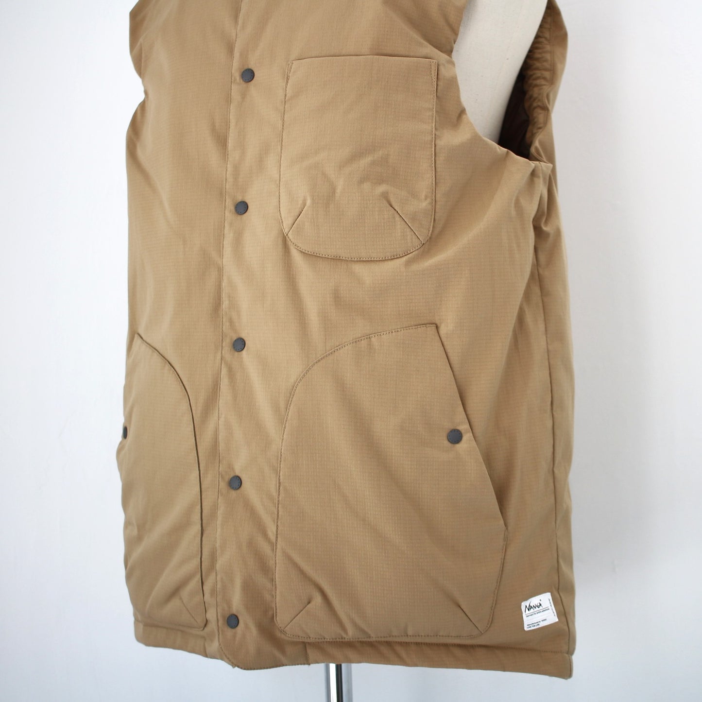 HINOC RIPSTOP INNER DOWN VEST(MEN)ヒノックリップストップインナーダウンベスト