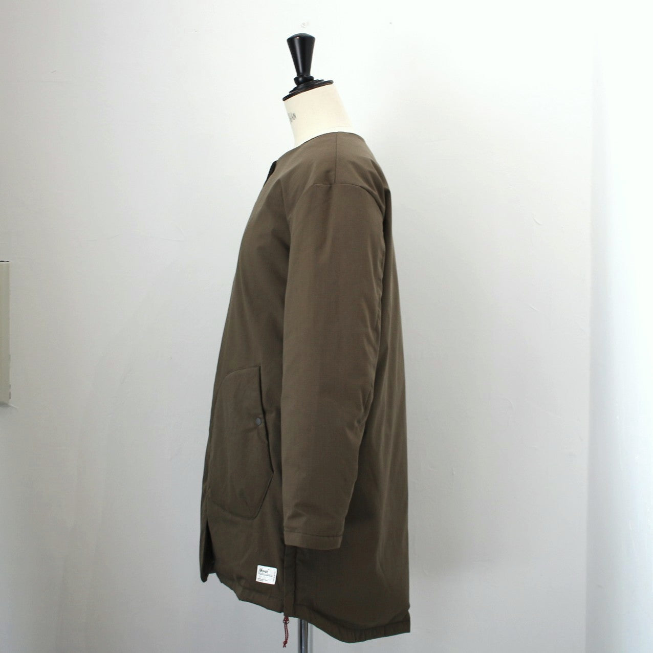 HINOC RIPSTOP INNER DOWN LONG CARDIGAN W(WOMEN)ヒノックリップストップインナーダウンロングカーディガン