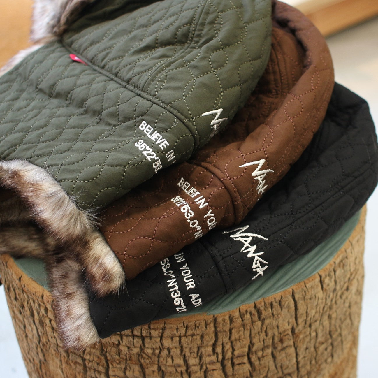 NANGA x Clef QUILT PILOT CAP(ナンガ × クレキルトパイロットキャップ)