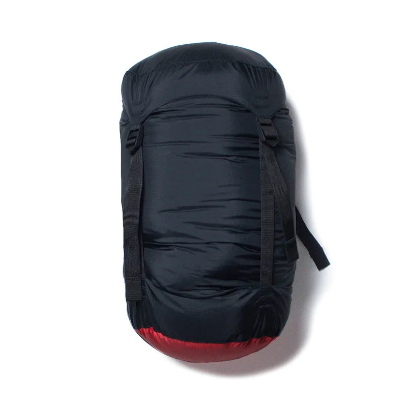 Compression sleeping outlet bag