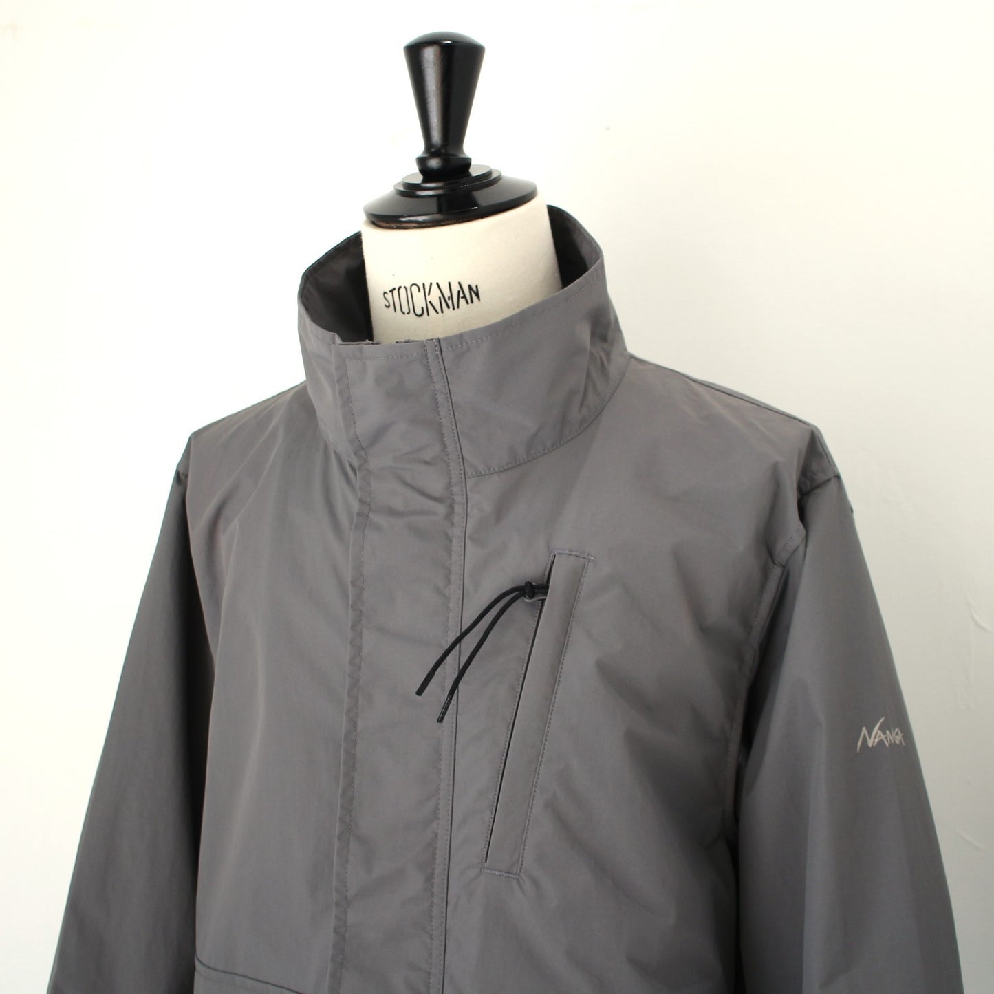NYLON STAND COLLAR FIELD JKT(UNISEX)ナイロンスタンドカラーフィールドジャケット【直営店限定】