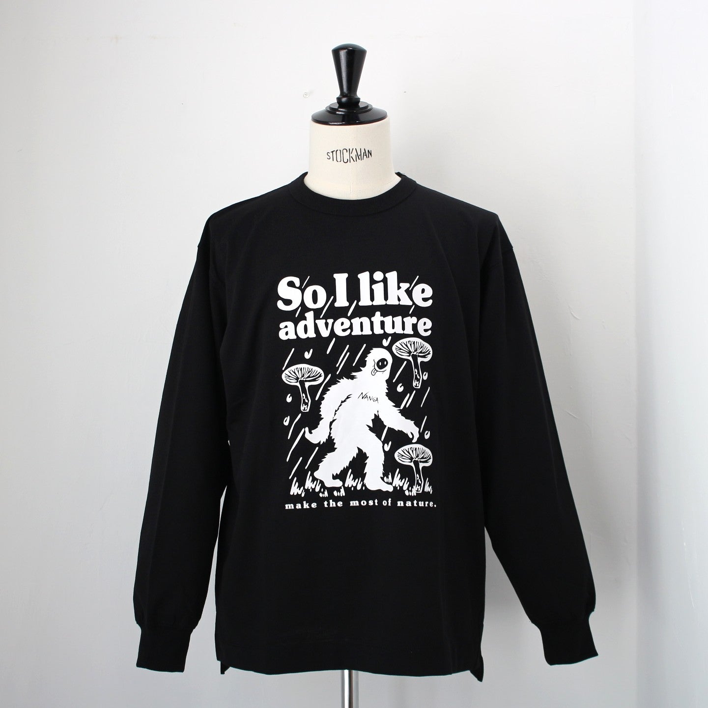 ECO HYBRID L/S TEE/UMA(UNISEX)エコハイブリッドロングスリーブティー/UMA