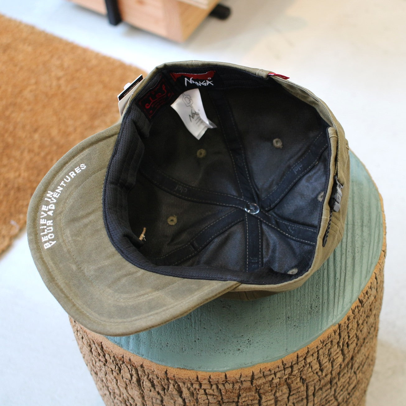 NANGA x Clef WAXED COTTON B.CAP(ナンガ × クレワックスドコットンビーキャップ)