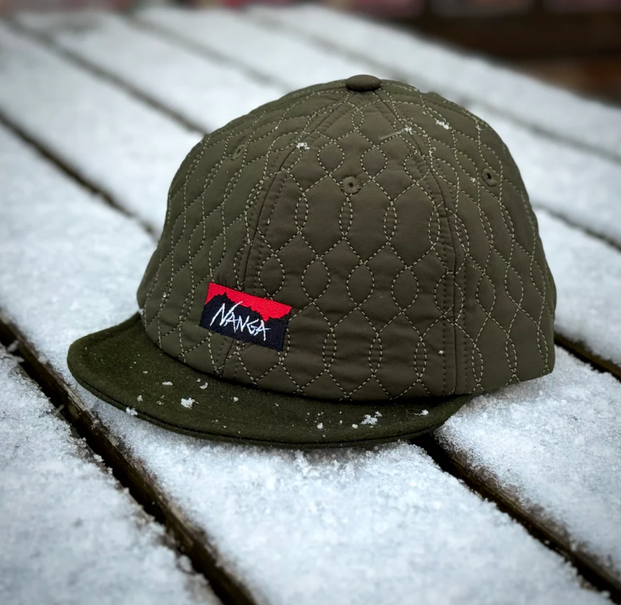 NANGA×Clef Quilting CAP – NANGA SHOP OSAKA NANGA×Clef Quilting CAP – NANGA SHOP OSAKA