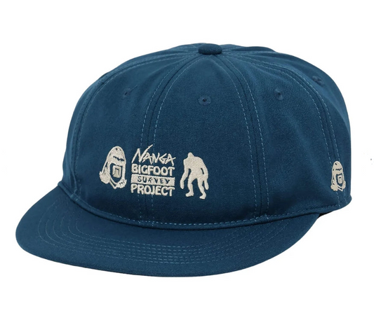 NANGA×TACOMA FUJI RECORDS BIGFOOT SURVEY PROJECT LOGO CAP