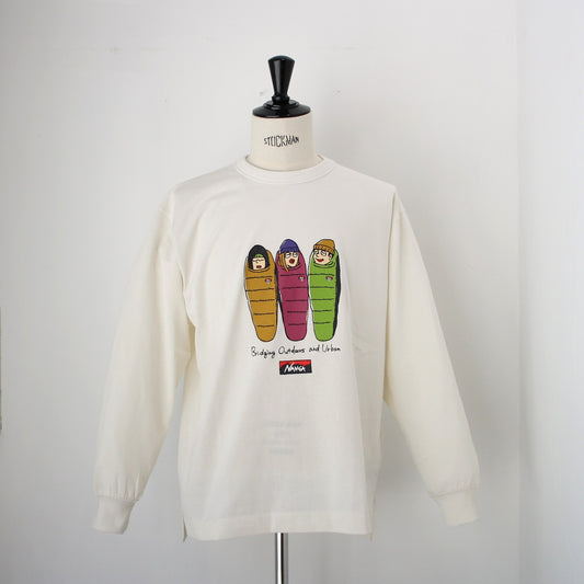 ECO HYBRID L/S TEE/3SLB(UNISEX)エコハイブリッドロングスリーブティー/3SLB