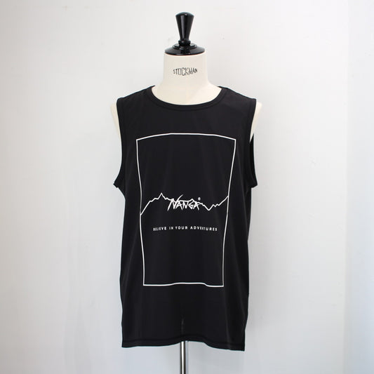 DRY MIX FRAME LOGO T/Tドライミックス フレームロゴタンクトップ