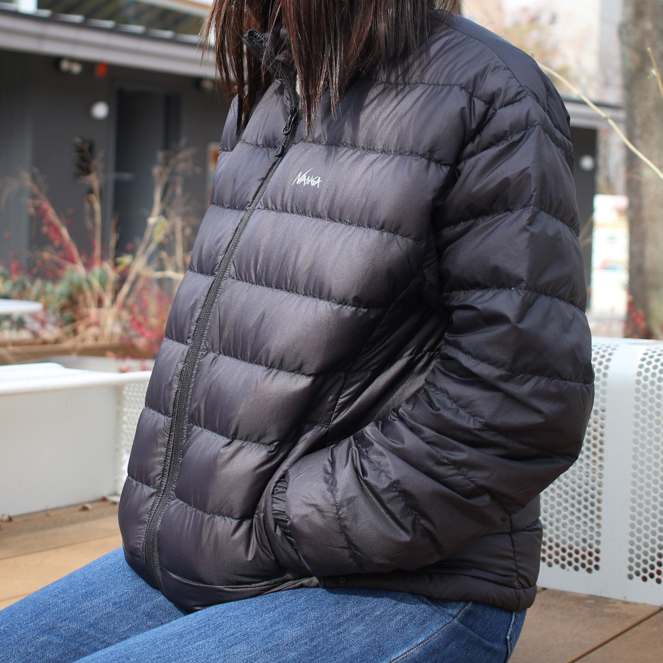 SHEER DOWN JKT W(WOMEN)シアーダウンジャケット