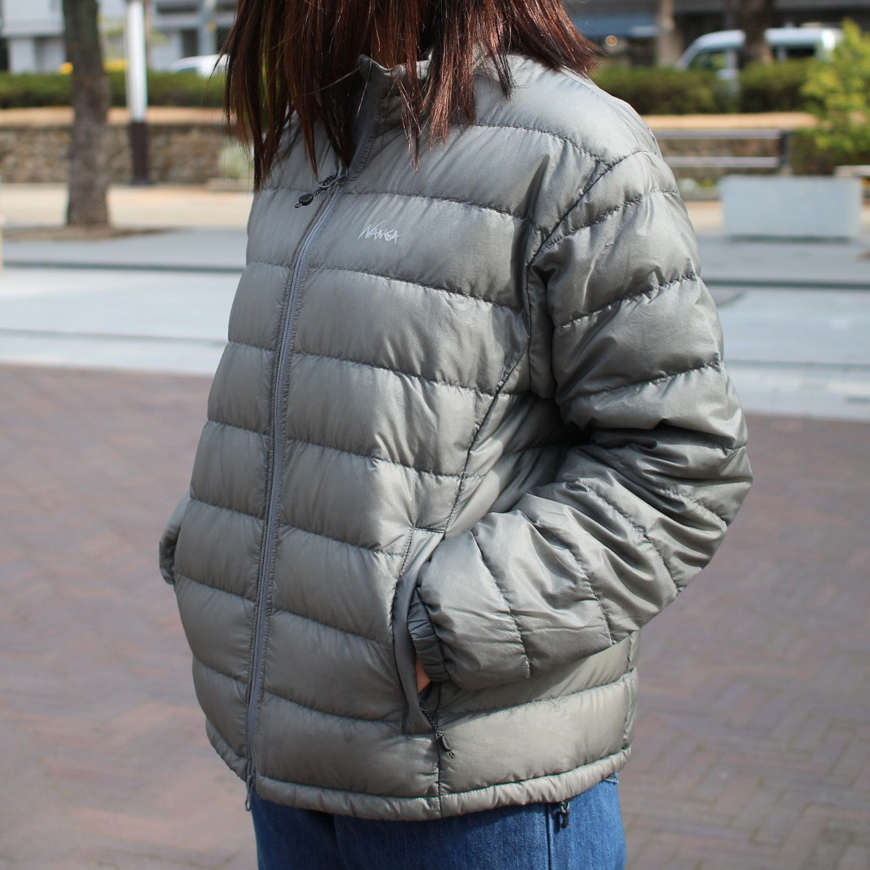 SHEER DOWN JKT W(WOMEN)シアーダウンジャケット