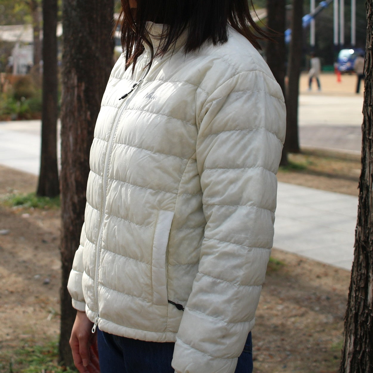 SHEER DOWN JKT W(WOMEN)シアーダウンジャケット