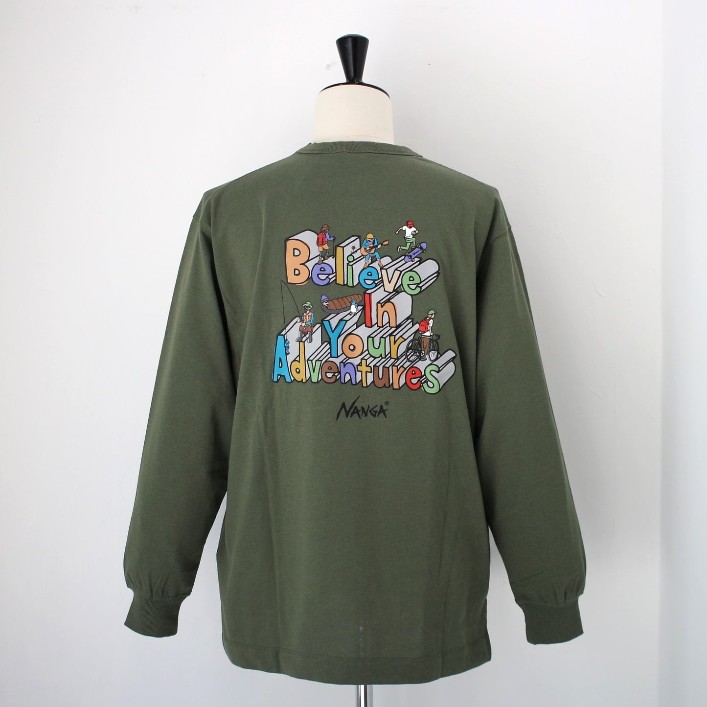 ECO HYBRID L/S TEE/BOU3(UNISEX)エコハイブリッドロングスリーブティー/BOU3【直営店限定】