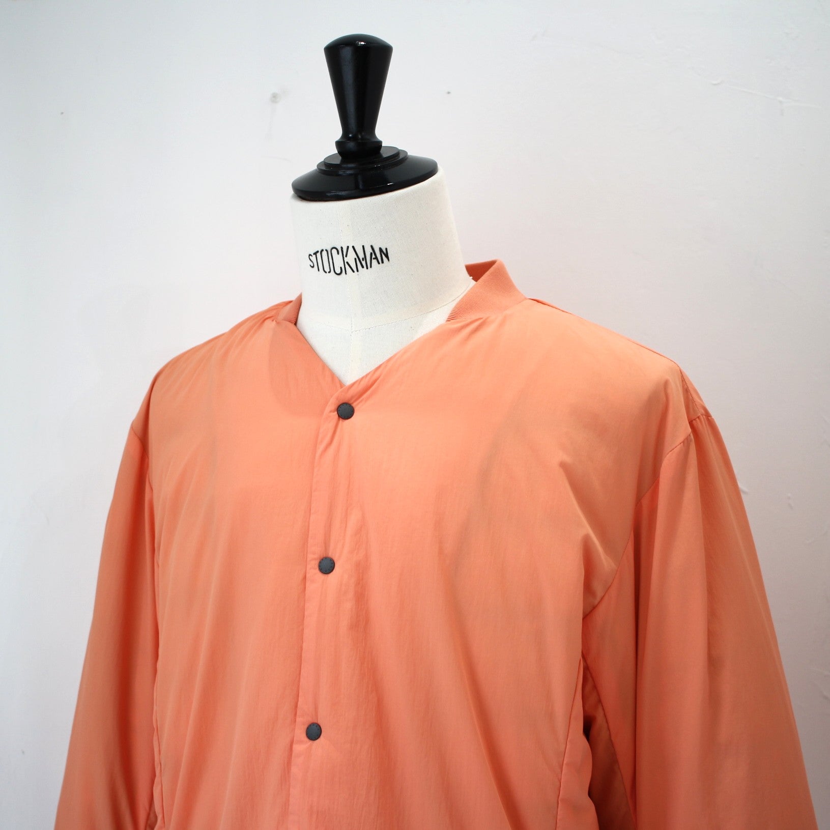 NO COLLAR SOFT DOWN CARDIGAN(MENS)ノーカラーソフトダウン
