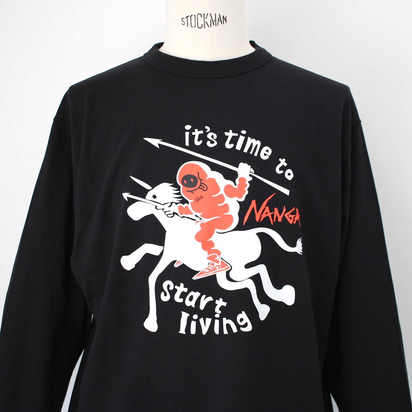 ECO HYBRID L/S TEE/DM(UNISEX)エコハイブリッドロングスリーブティー/DM
