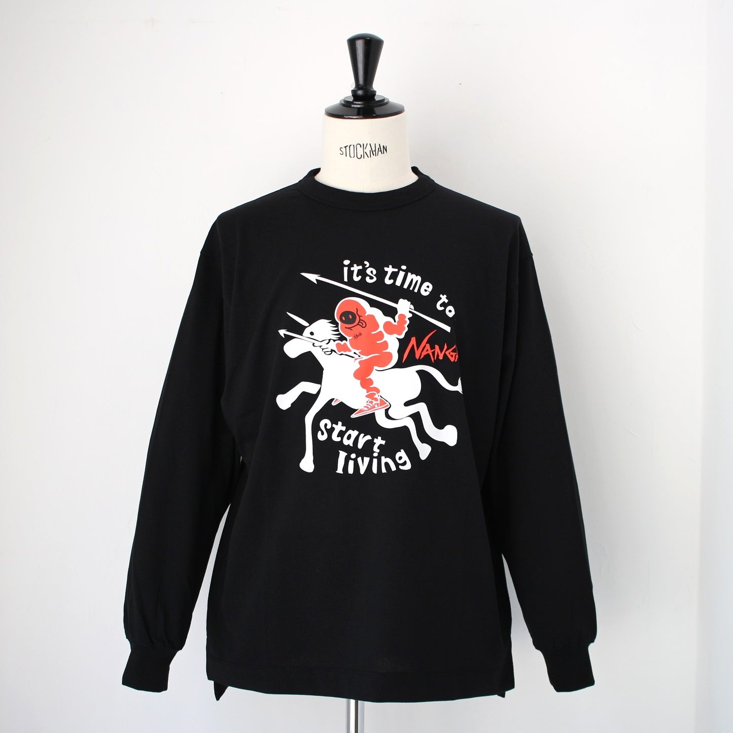 ECO HYBRID L/S TEE/DM(UNISEX)エコハイブリッドロングスリーブティー/DM