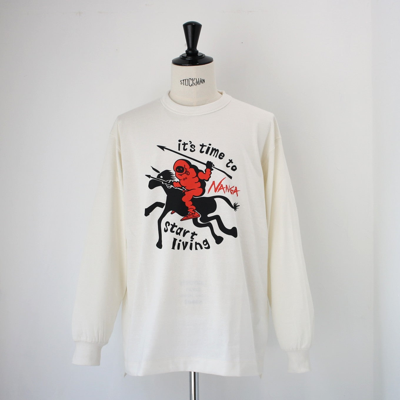 ECO HYBRID L/S TEE/DM(UNISEX)エコハイブリッドロングスリーブティー/DM