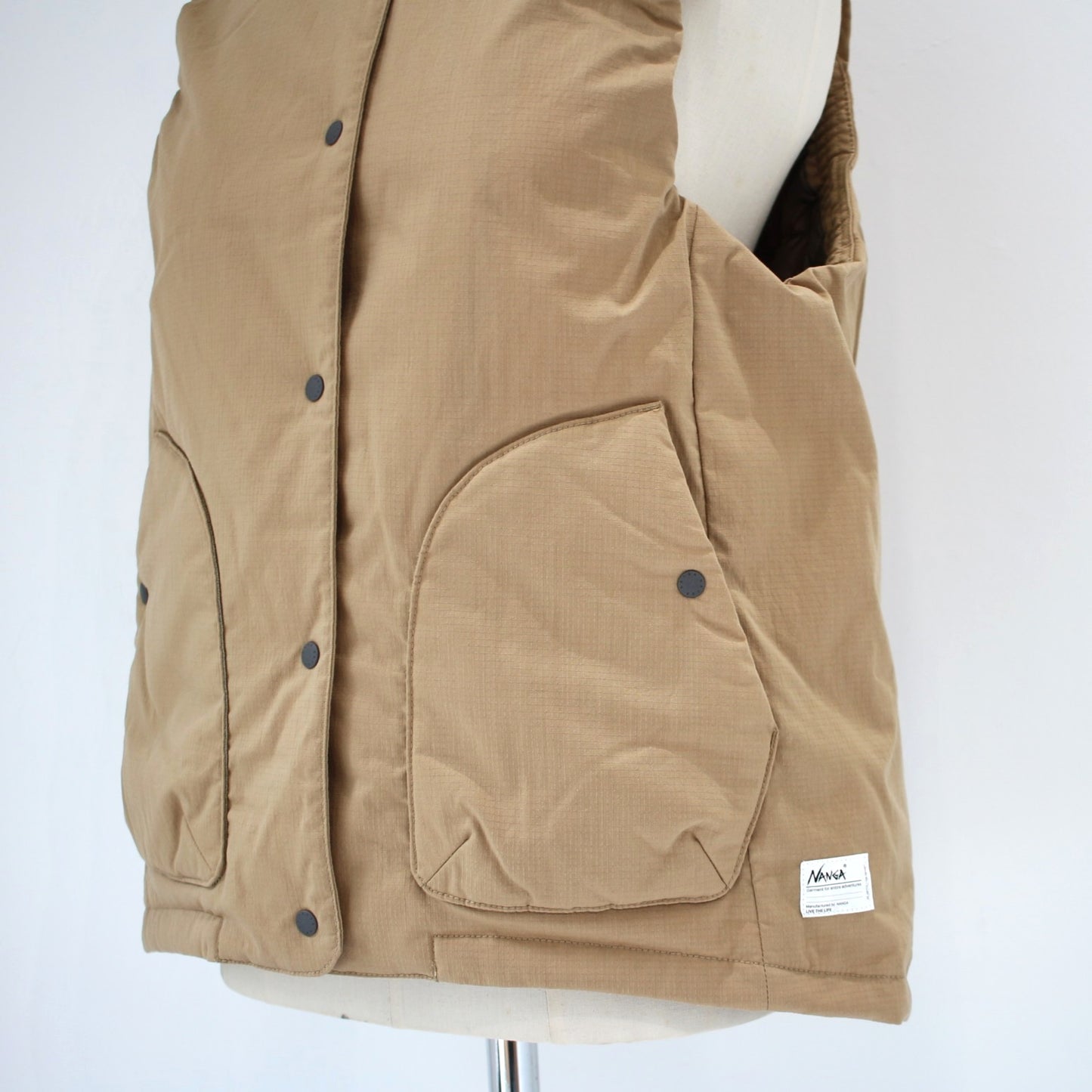 HINOC RIPSTOP INNER DOWN VEST W(WOMEN)ヒノックリップストップインナーダウンベスト