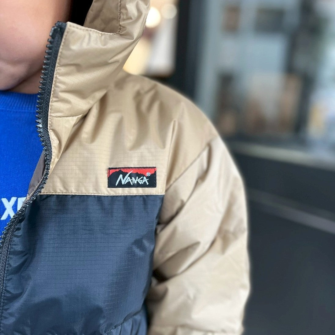 Kids AURORA TEX DOWN JACKET BICOLOR(キッズオーロラテックスダウンジャケットバイカラー)※関西店舗限定モデル※