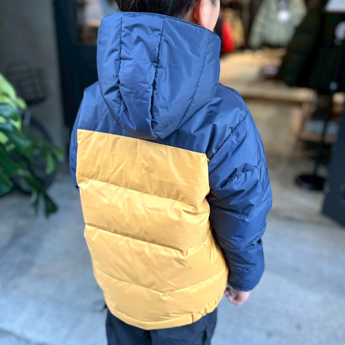 Kids AURORA TEX DOWN JACKET BICOLOR(キッズオーロラテックスダウンジャケットバイカラー)※関西店舗限定モデル※