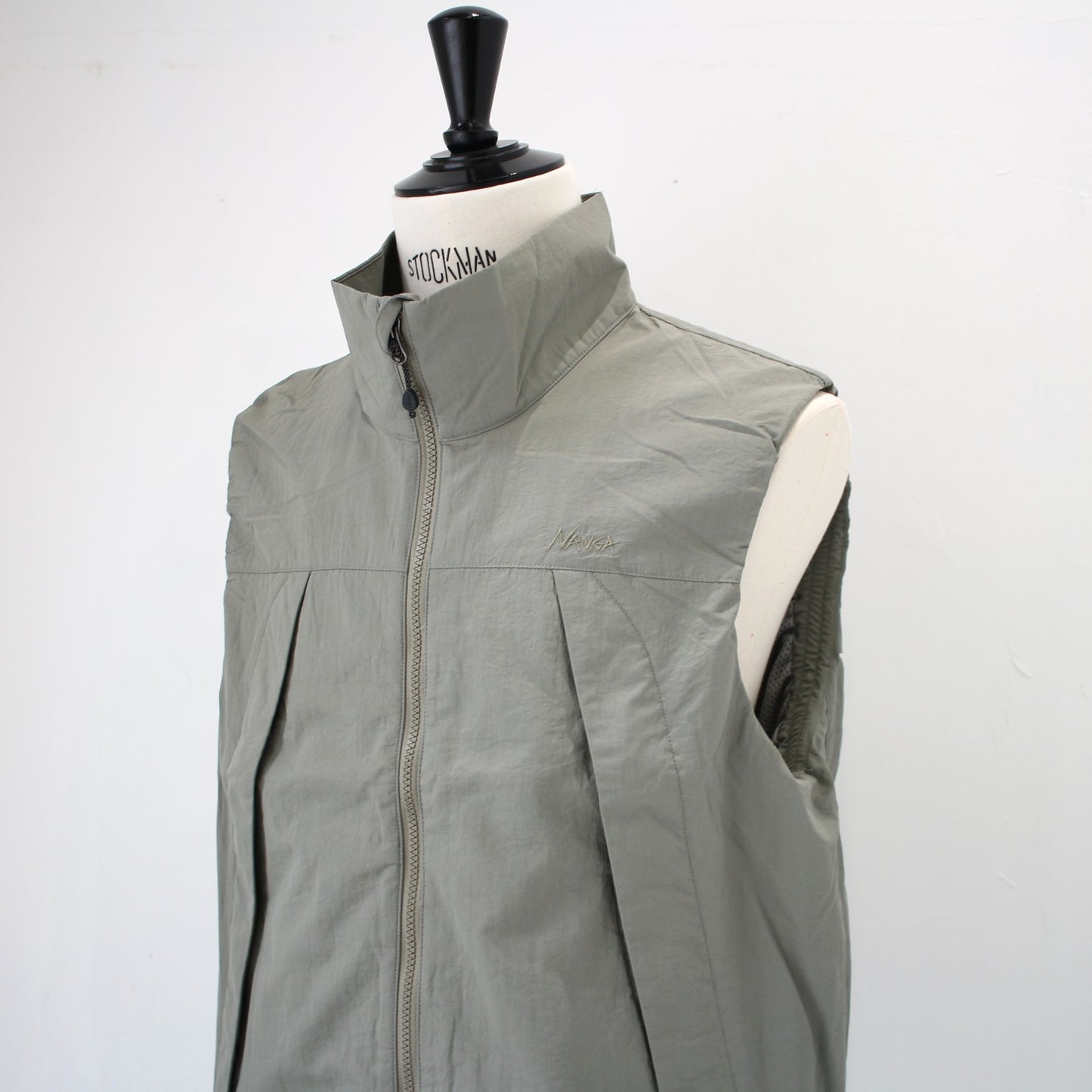 NYLON TUSSER TRACK VEST(ナイロンタッサートラックベスト)