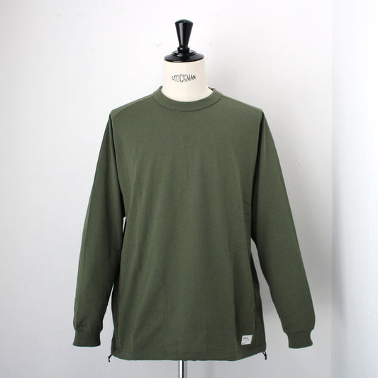 ECO HYBRID OVERSIZED L/S TEE(MEN)エコハイブリッドオーバーサイズロングスリーブTシャツ