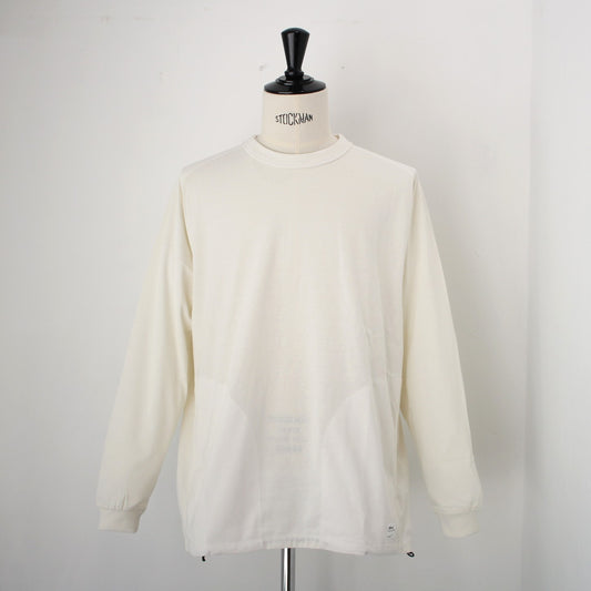 ECO HYBRID OVERSIZED L/S TEE(MEN)エコハイブリッドオーバーサイズロングスリーブTシャツ