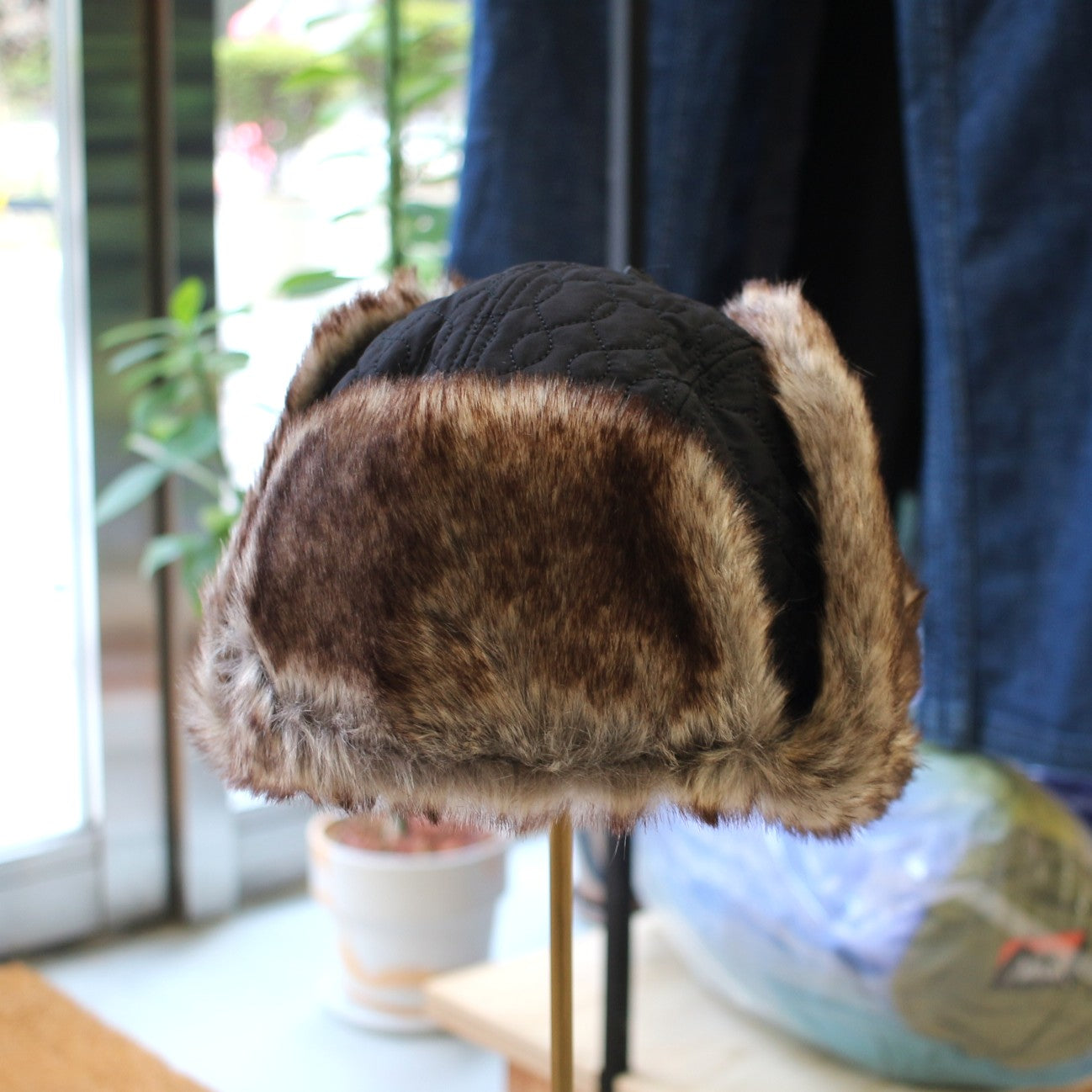 NANGA x Clef QUILT PILOT CAP(ナンガ × クレキルトパイロットキャップ)