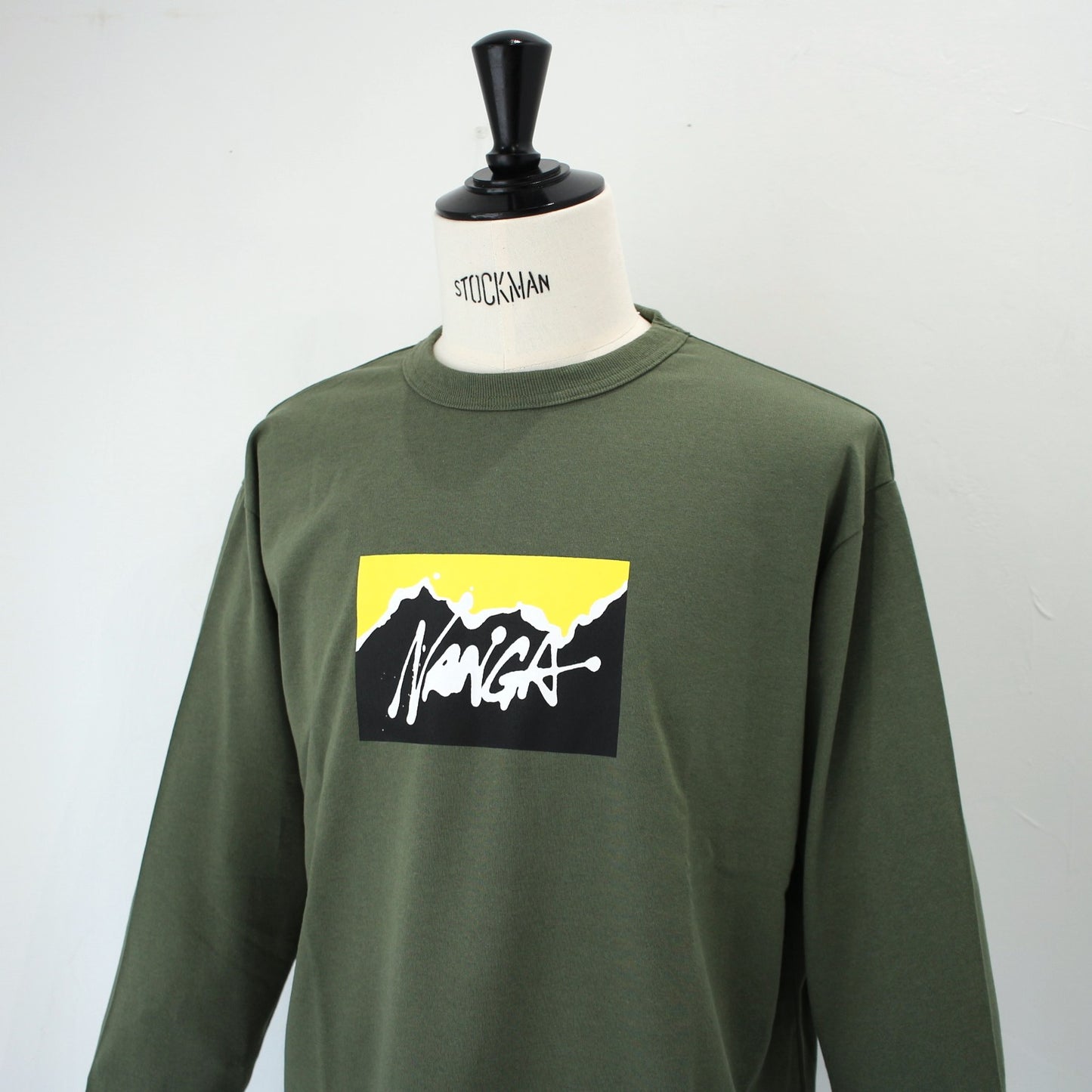 NANGA×RYUJI KAMIYAMA L/S TEE(UNISEX)NANGA×RYUJI KAMIYAMAロングスリーブTシャツ