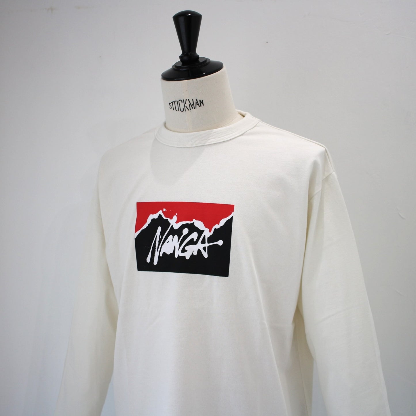 NANGA×RYUJI KAMIYAMA L/S TEE(UNISEX)NANGA×RYUJI KAMIYAMAロングスリーブTシャツ