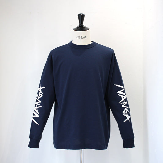 ECOHYBRID SLV LOGO L/S TEE(UNISEX)エコハイブリッドスリーブロゴロングスリーブティー