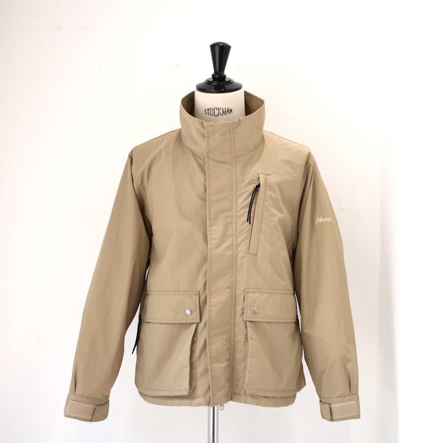 NYLON STAND COLLAR FIELD JKT(UNISEX)ナイロンスタンドカラーフィールドジャケット【直営店限定】