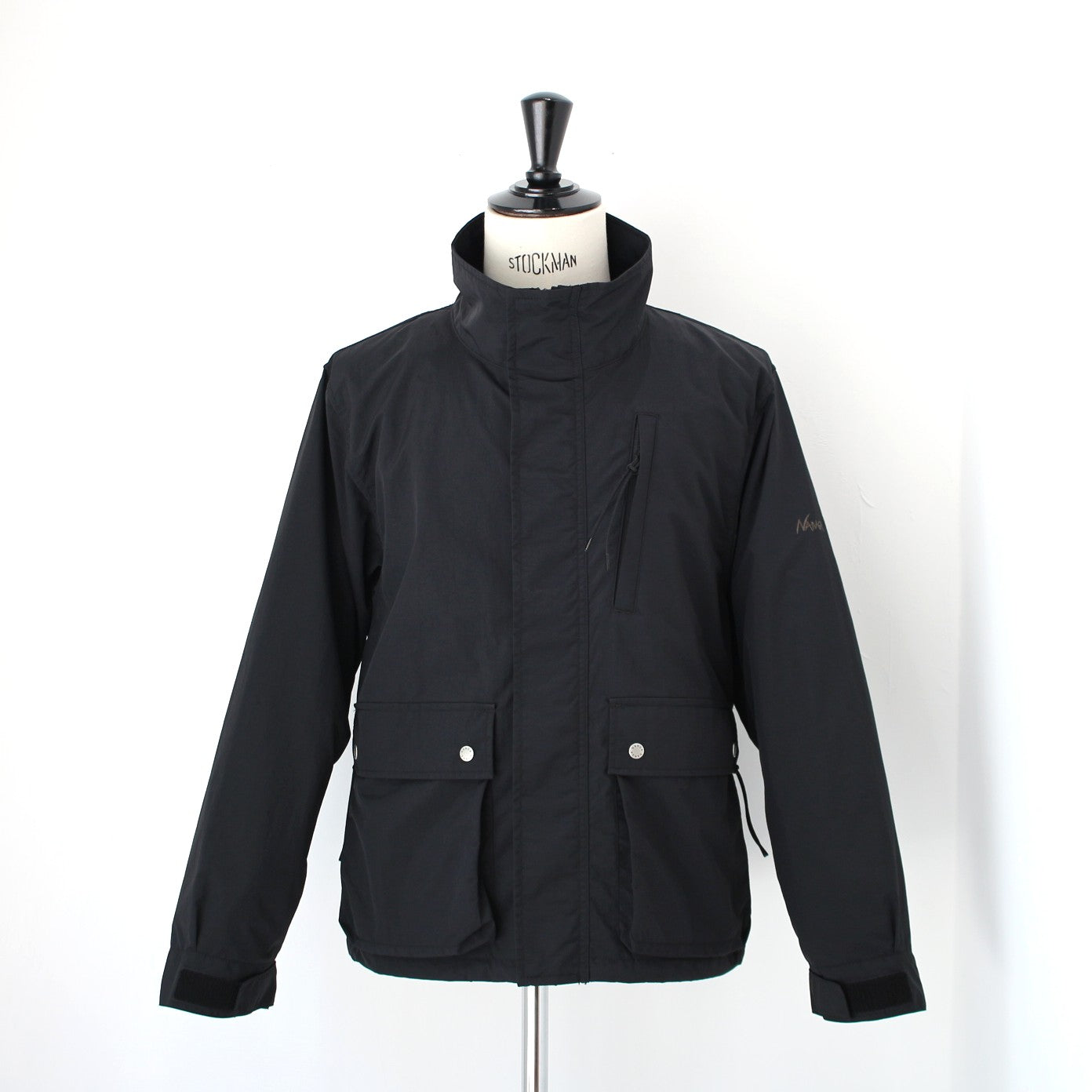 NYLON STAND COLLAR FIELD JKT(UNISEX)ナイロンスタンドカラーフィールドジャケット【直営店限定】