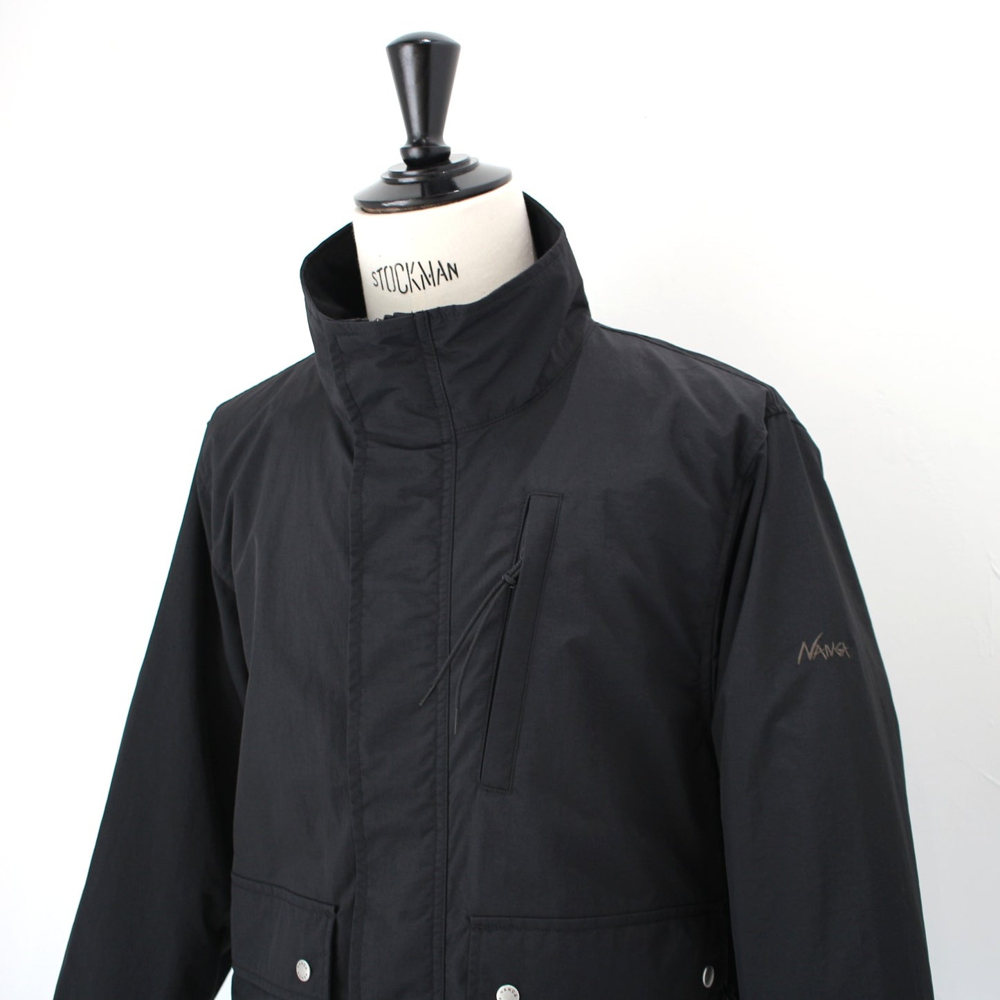 NYLON STAND COLLAR FIELD JKT(UNISEX)ナイロンスタンドカラーフィールドジャケット【直営店限定】
