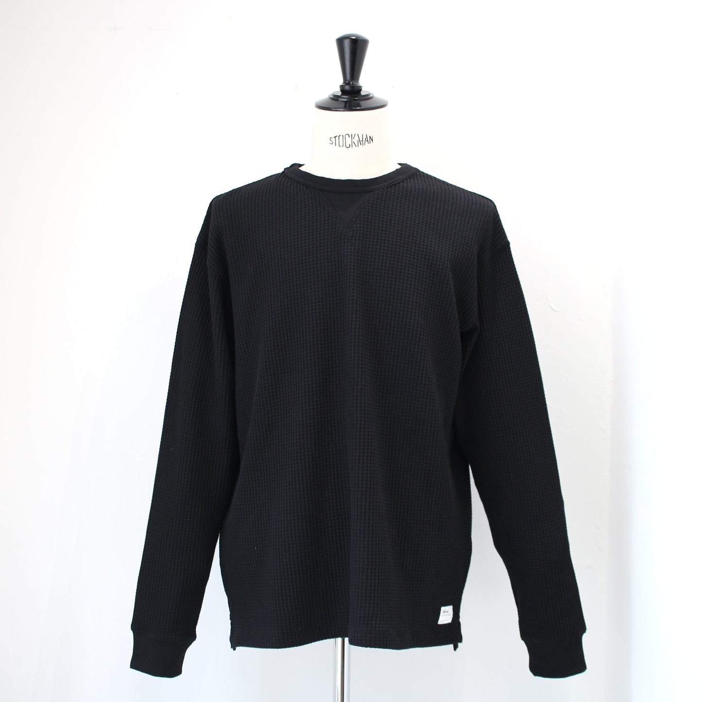 ECO HYBRID WAFFLE L/S TEE(MEN)エコハイブリッドワッフルロングスリーブTシャツ