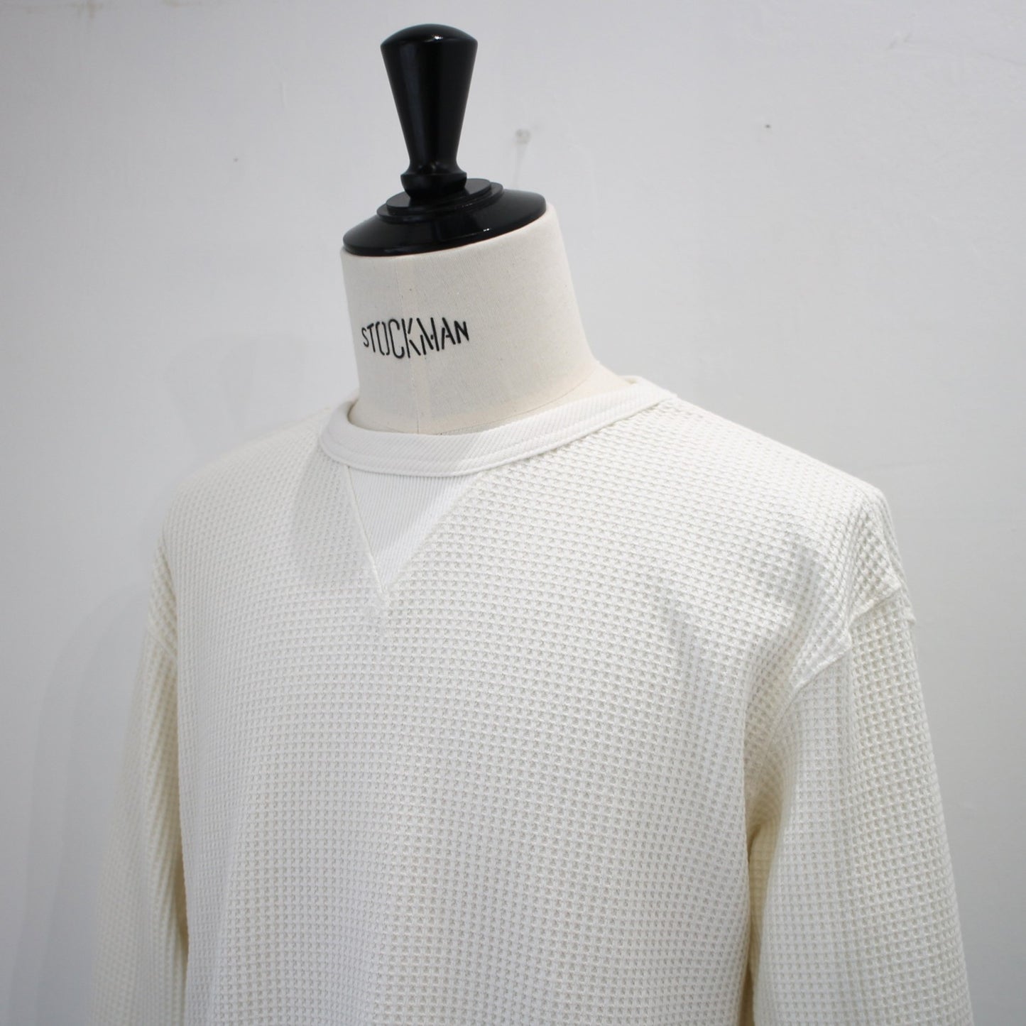 ECO HYBRID WAFFLE L/S TEE(MEN)エコハイブリッドワッフルロングスリーブTシャツ
