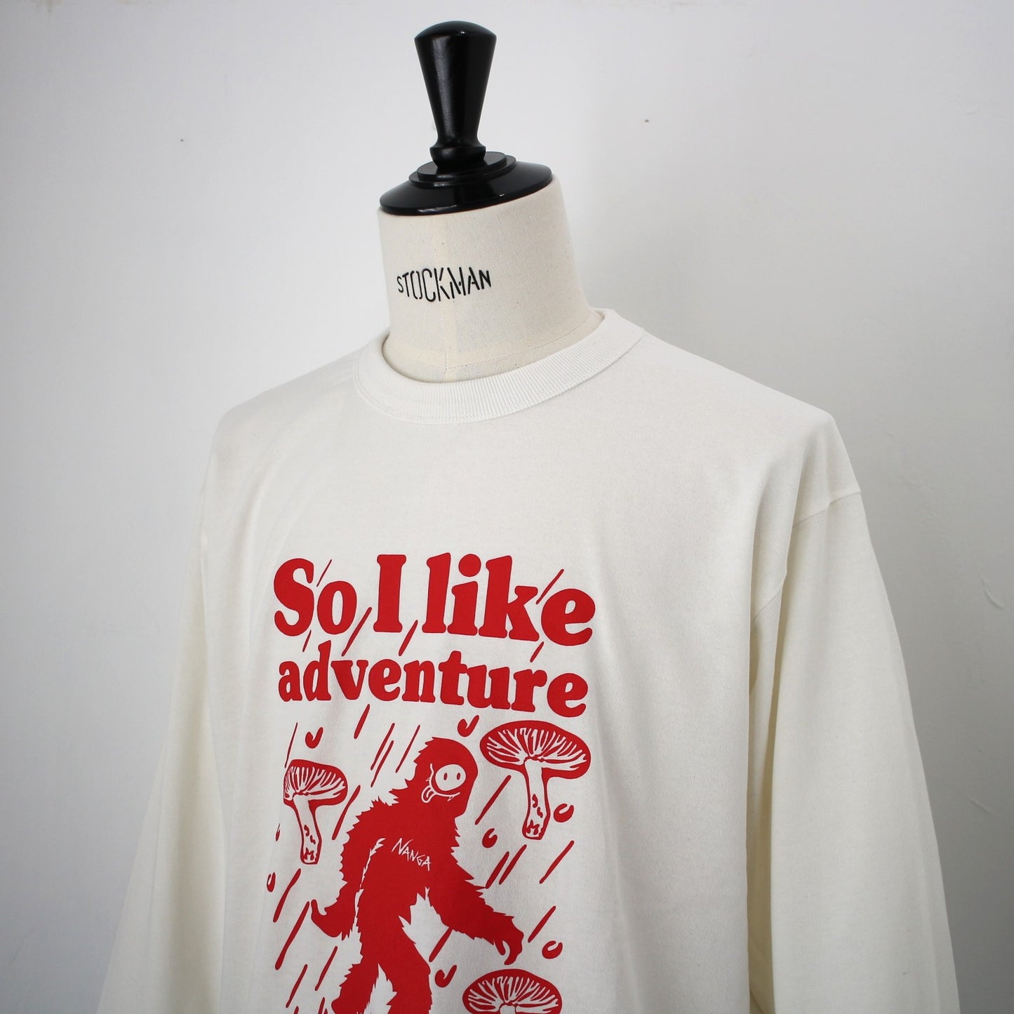 ECO HYBRID L/S TEE/UMA(UNISEX)エコハイブリッドロングスリーブティー/UMA