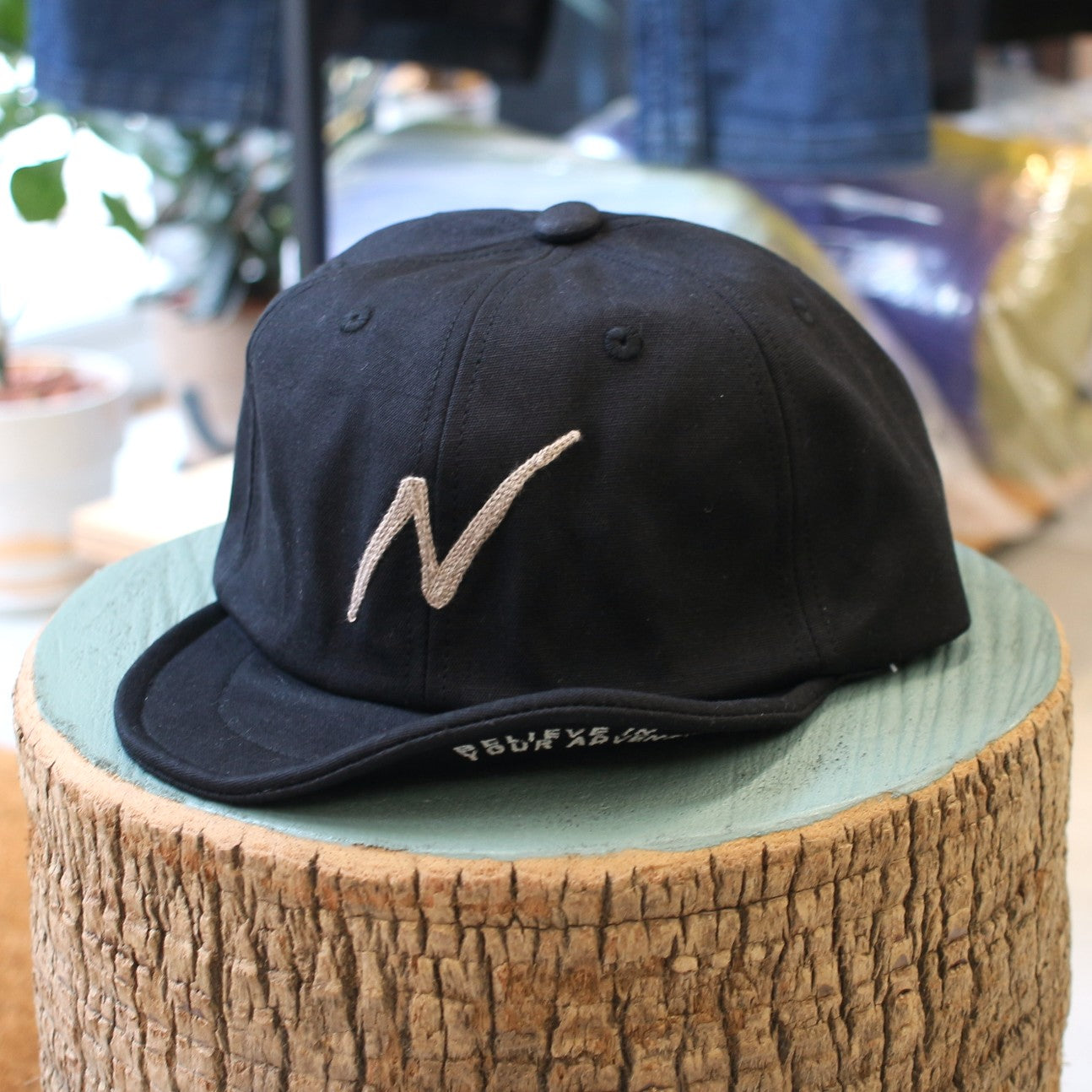 NANGA x Clef WAXED COTTON B.CAP(ナンガ × クレワックスドコットンビーキャップ)