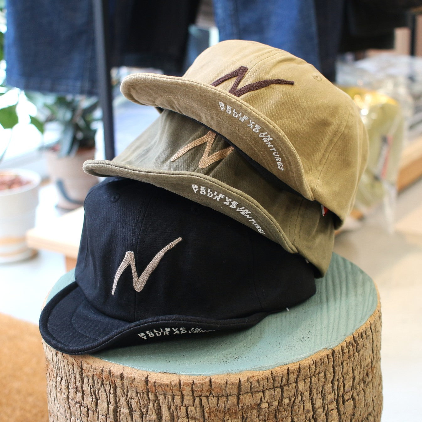 NANGA x Clef WAXED COTTON B.CAP(ナンガ × クレワックスドコットンビーキャップ)