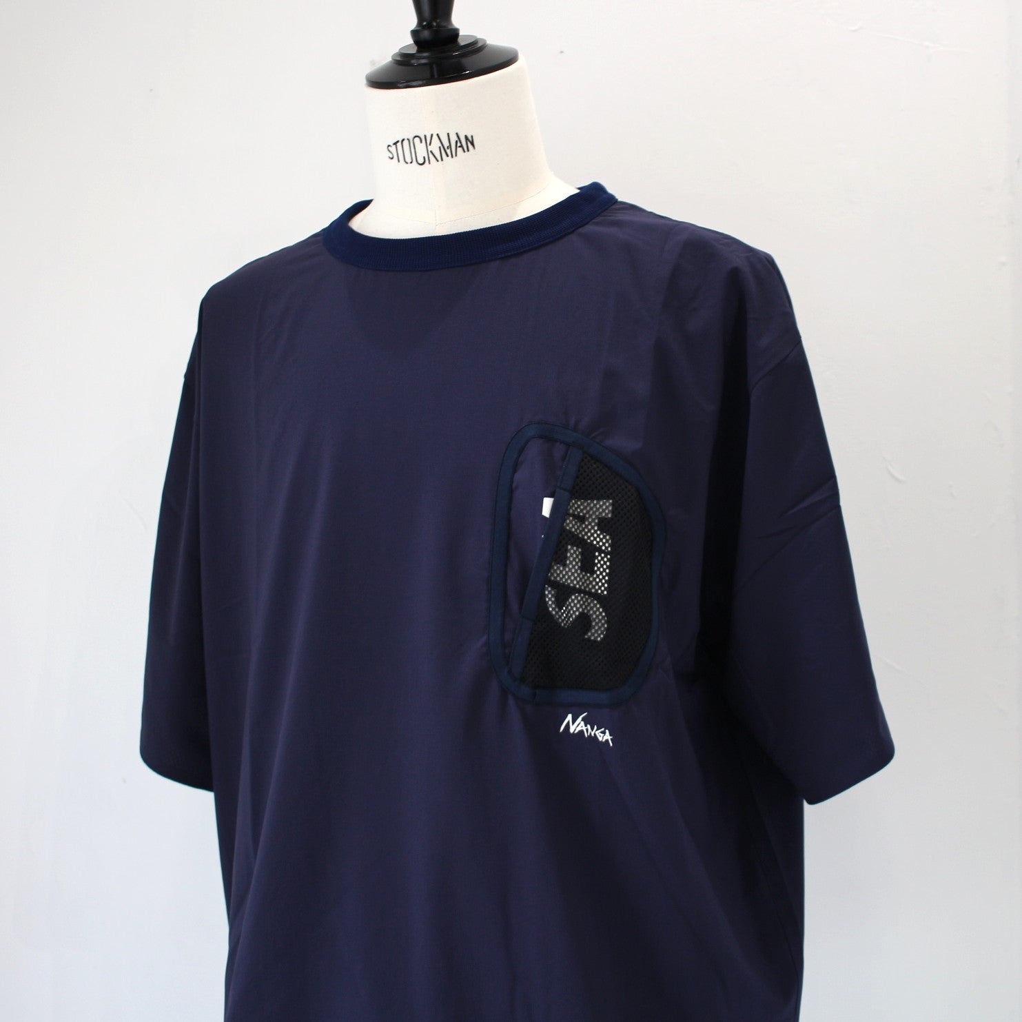 NANGA×WDS PHANTOM GRID REVERSIBLE TEE – NANGA SHOP OSAKA